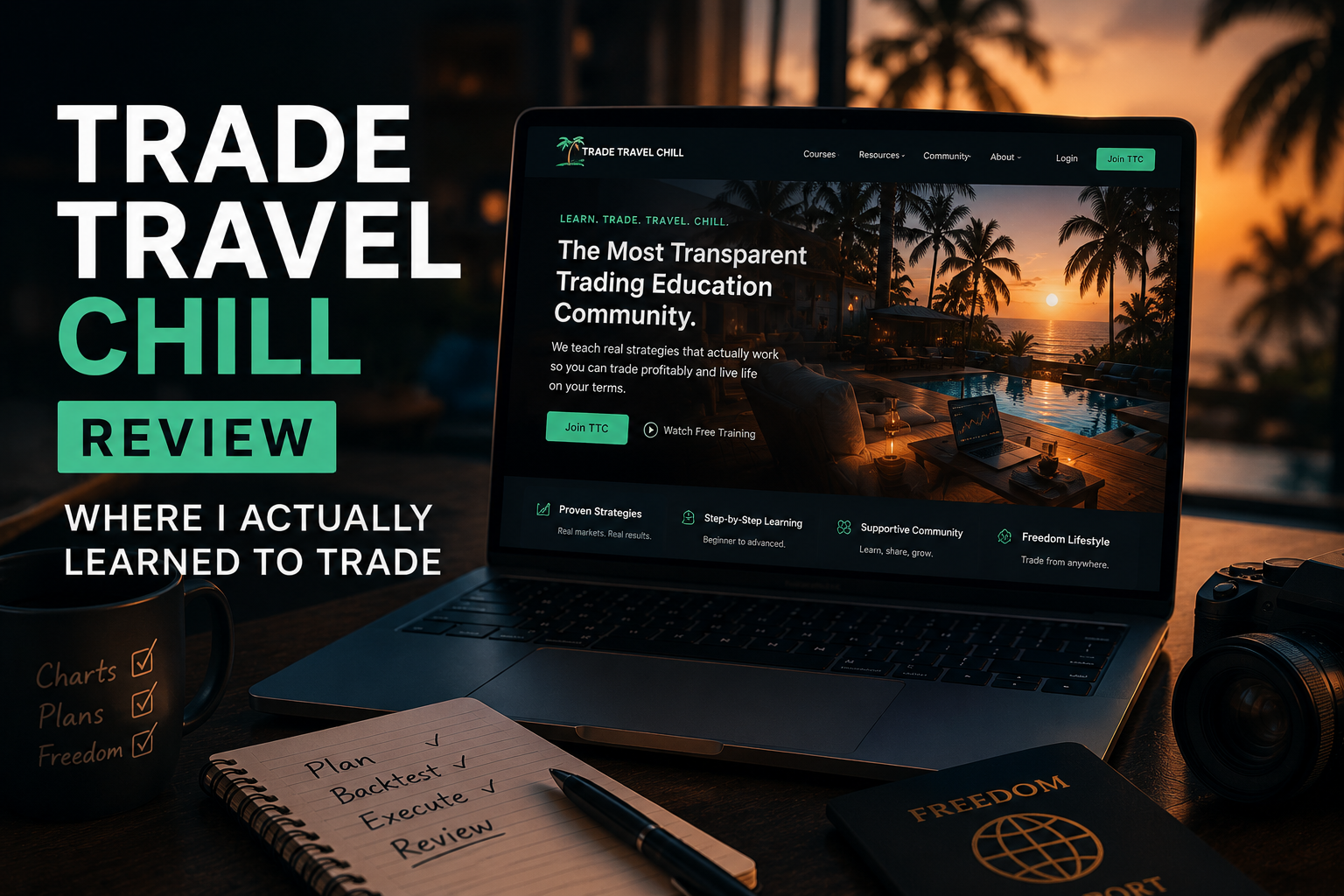 Trade Travel Chill Review: Where I Actually Learned to Trade