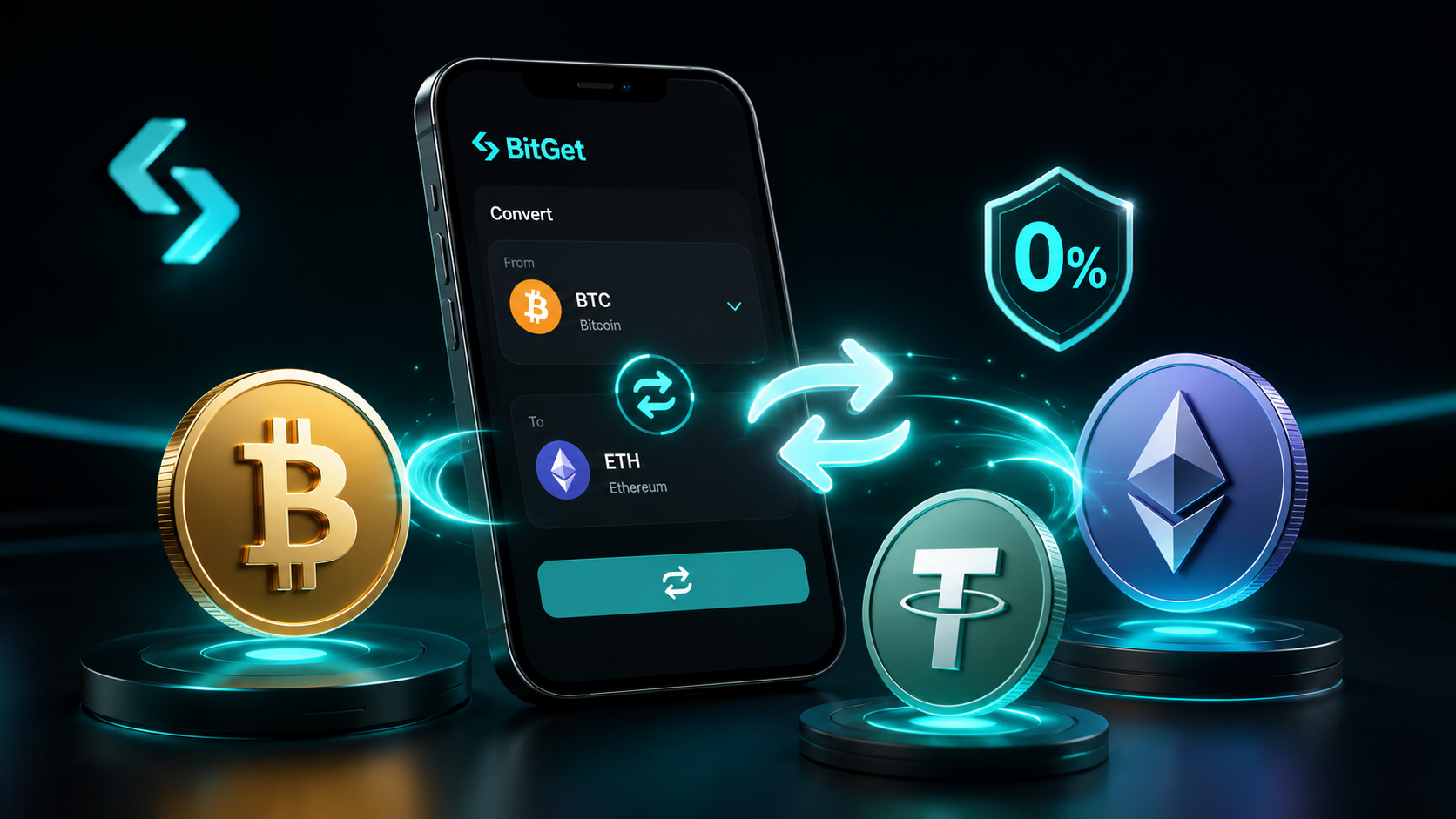 BitGet Convert (Swap): The Zero-Fee Trick