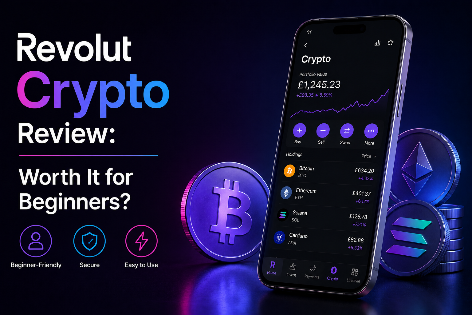 Revolut Crypto Review: Worth It for Beginners?