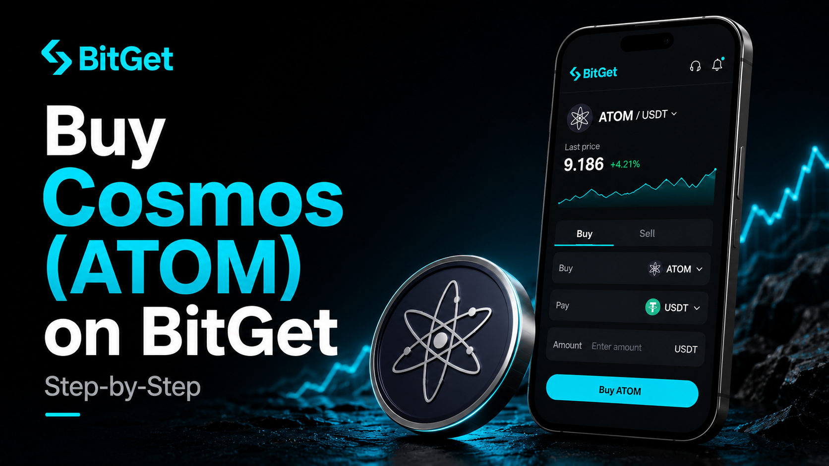 How to Buy Cosmos (ATOM) on BitGet: Step-by-Step