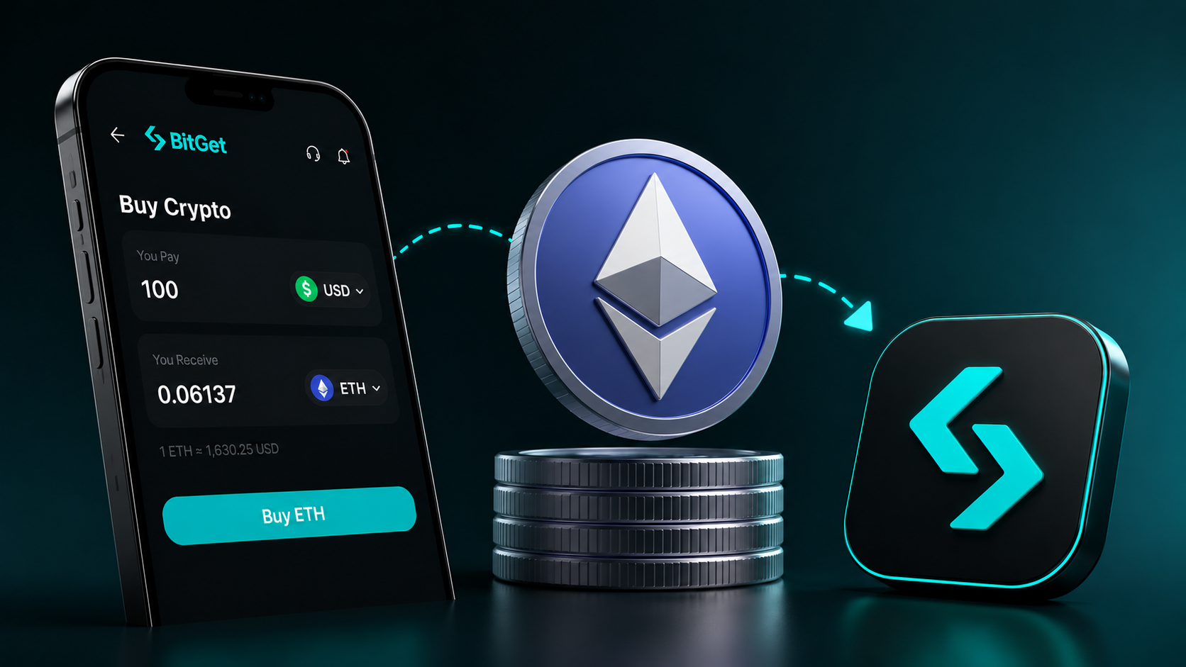 How to Buy Ethereum (ETH) on BitGet: Step-by-Step