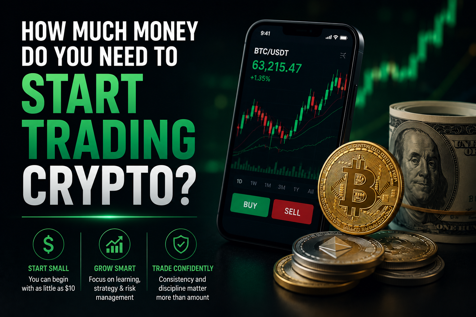 How Much Money Do You Need to Start Trading Crypto?